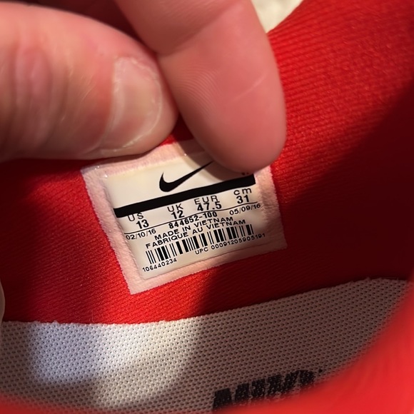 Nike Air Zoom Pegasus 92 USA used lightly worn Size 13 - Picture 7 of 8